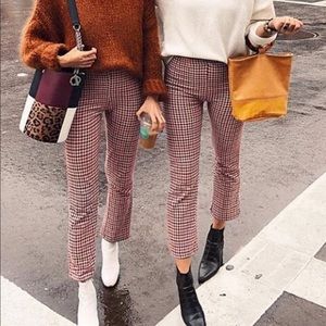 Free people clean crop flare